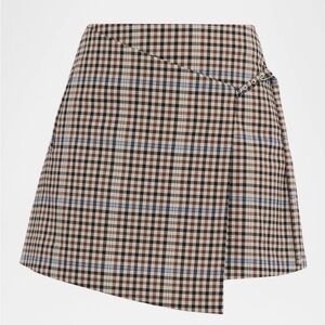 Rails Nial Check Mini Skirt (Mocha Check)